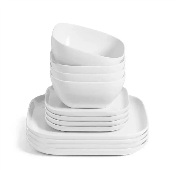 square dinnerware sets 4